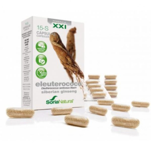 15-S Eleuterococco Rilascio Prolungato 30 Capsule Soria Natural