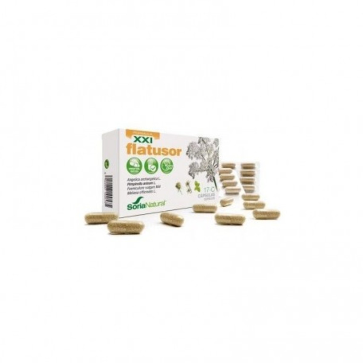 17-C Flatusor 30 Cápsulas Liberacion Prolongada Soria Natural
