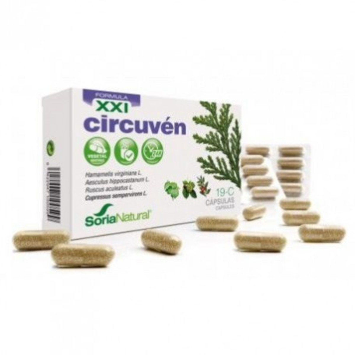 Cápsulas Circuven 19-C 30 U  – Soria Natural