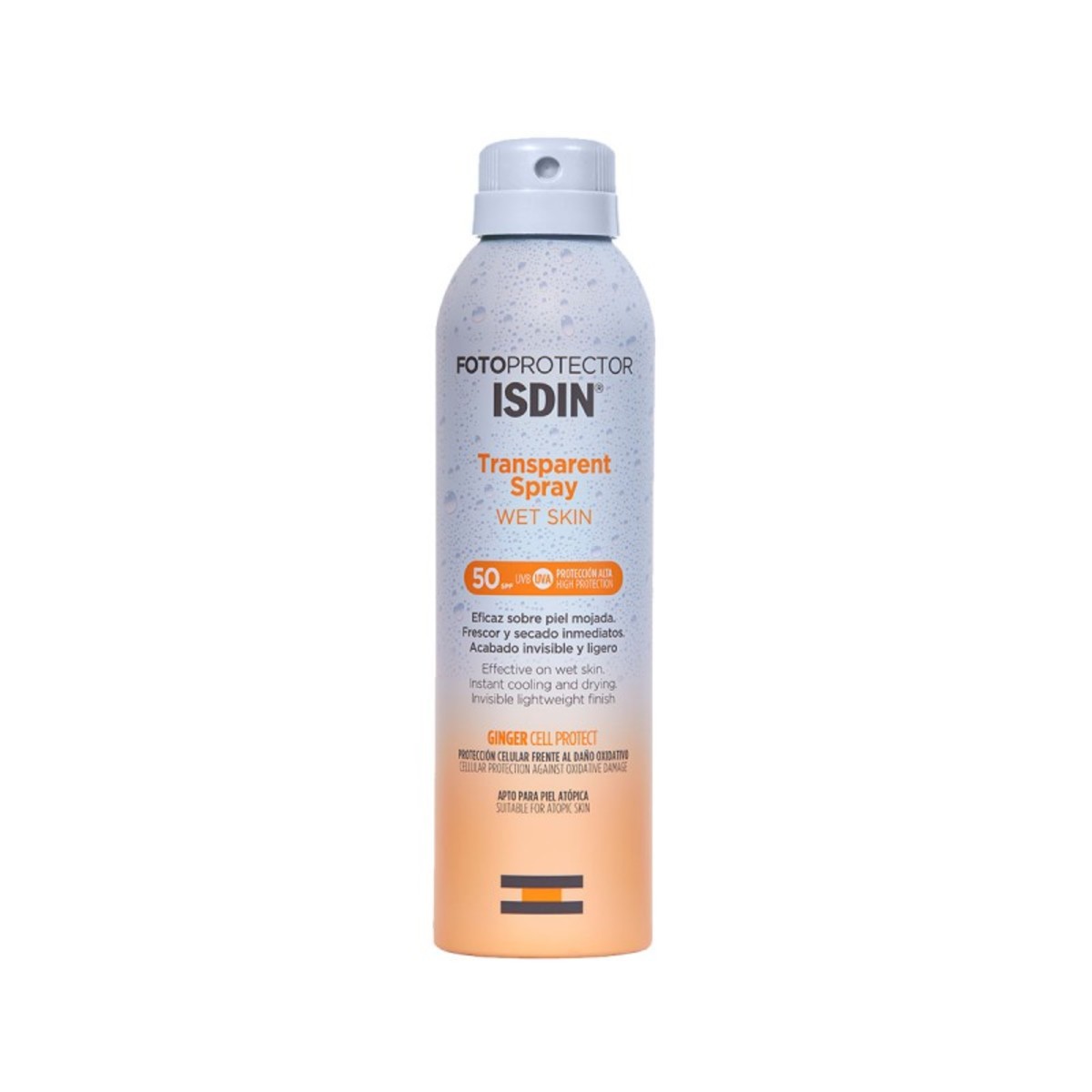 Fotoprotector Wet Skin Transparent Spf50+ – Isdin – 250ml