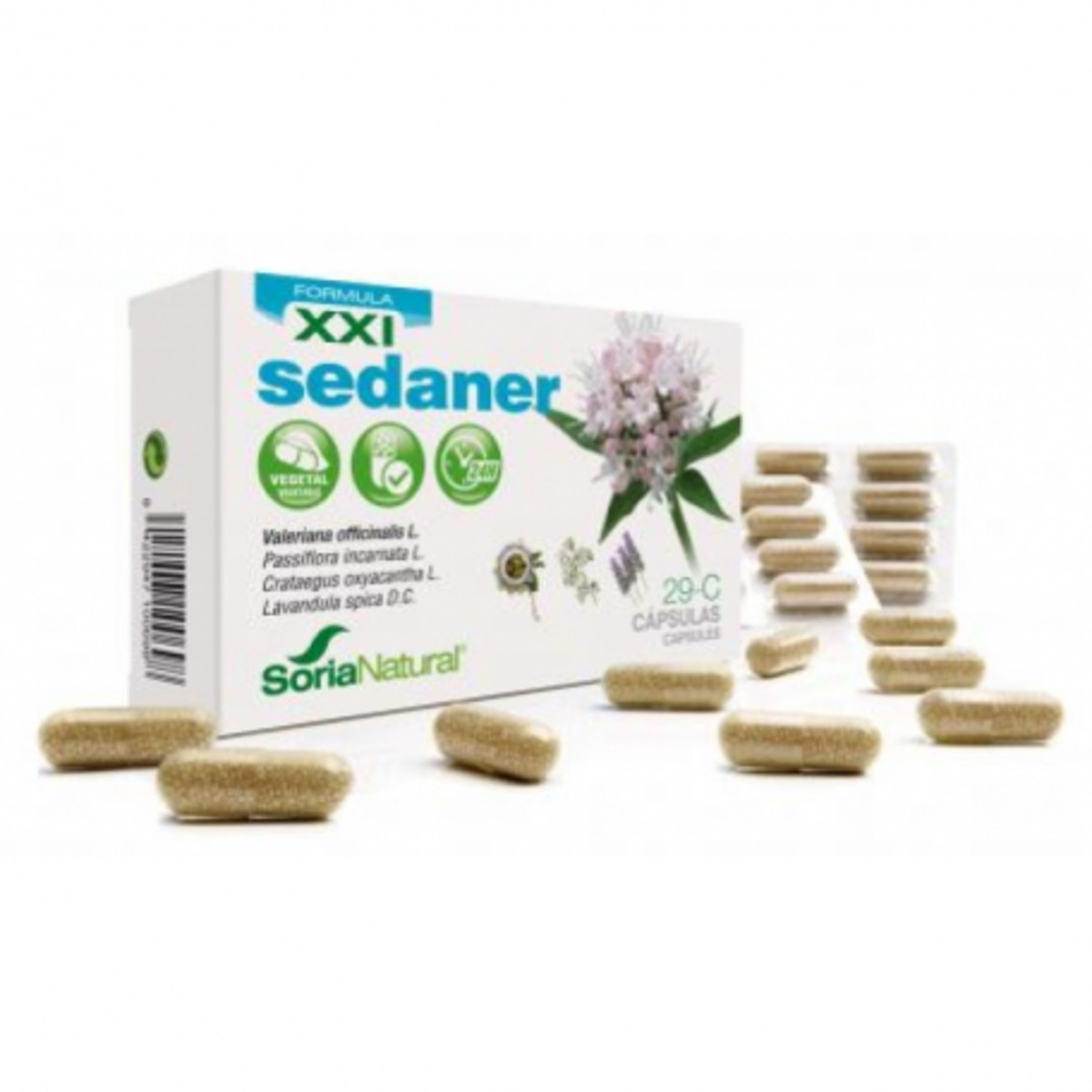 29 – C Sedaner 30 Cápsulas – Soria Natural