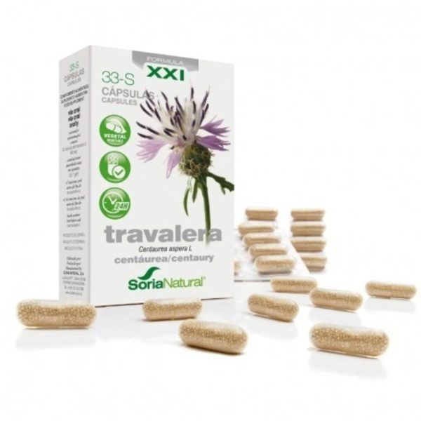 33S Travalera 30 Capsules Soria Natural