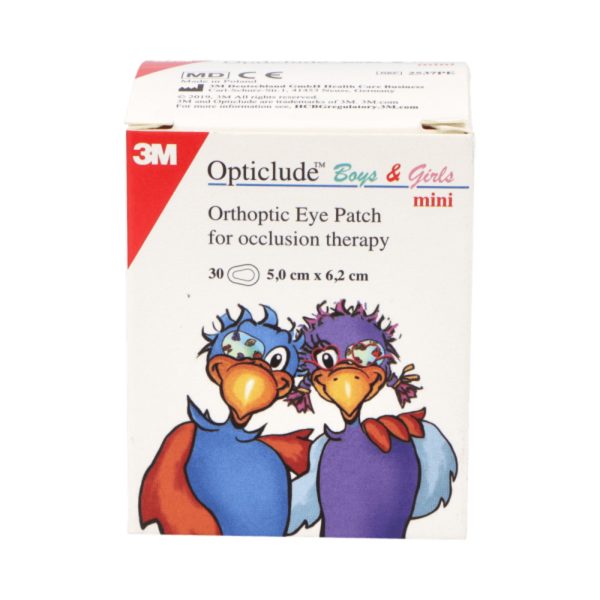 3M Opticlude Očne zakrpe Mini 6 cm x 5 cm 30 jedinica