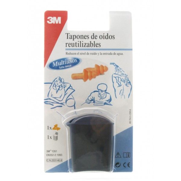 3M Oordopjes Siliconen 1 Paar