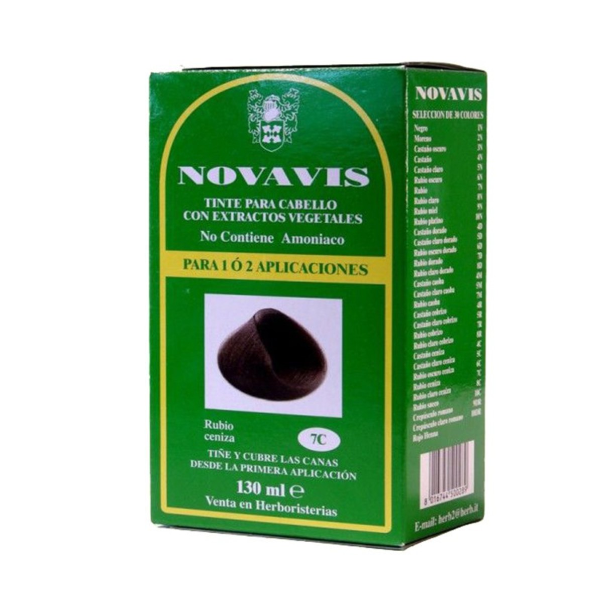 7C Novavis Rubio Ceniza Novavis – 130ml