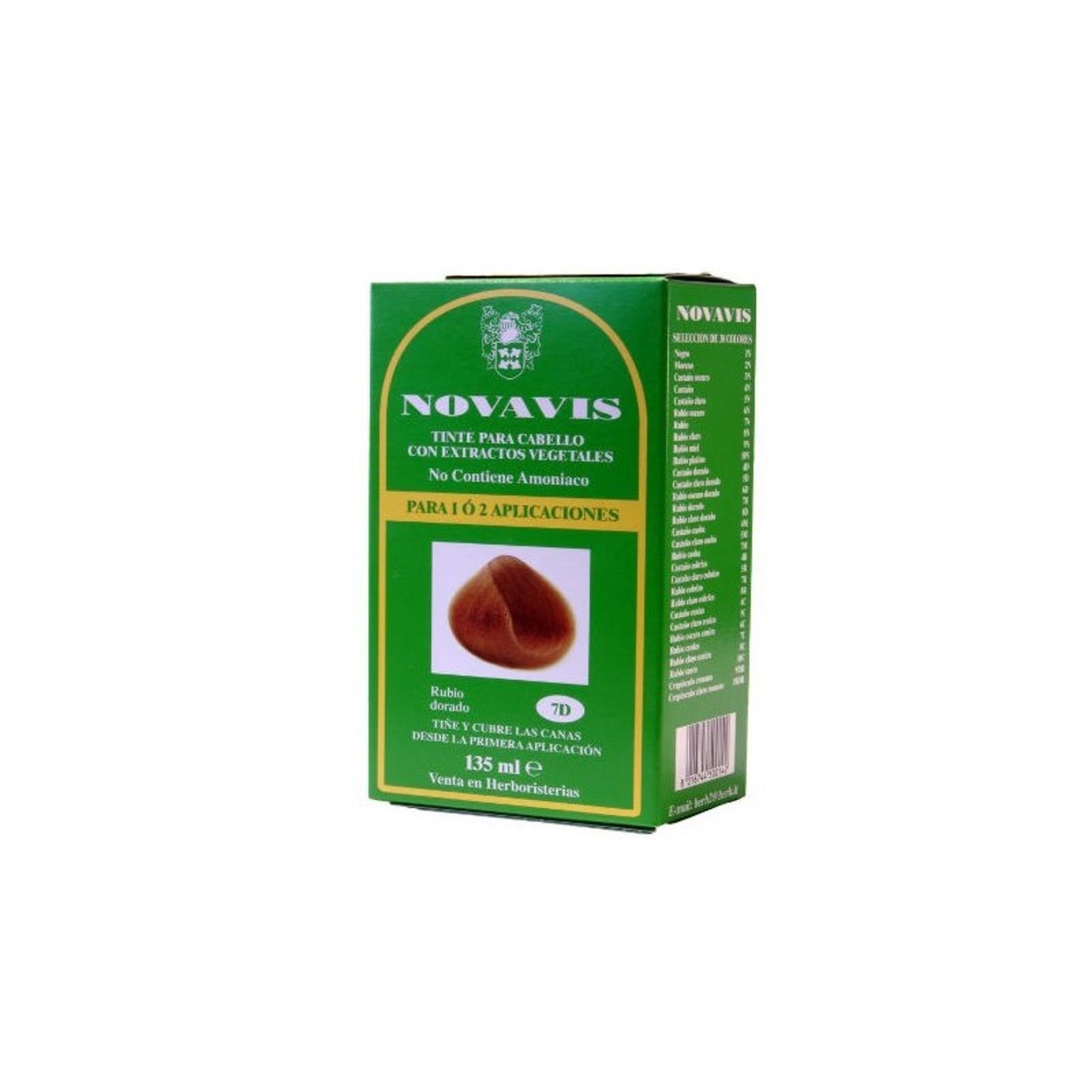 7D Novavis Rubio Dorado Novavis – 135ml