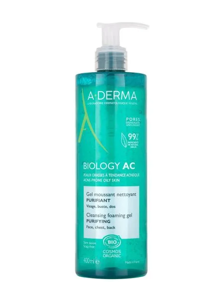 A-Derma Biology Reinigend Purificerend Gel 400 ml