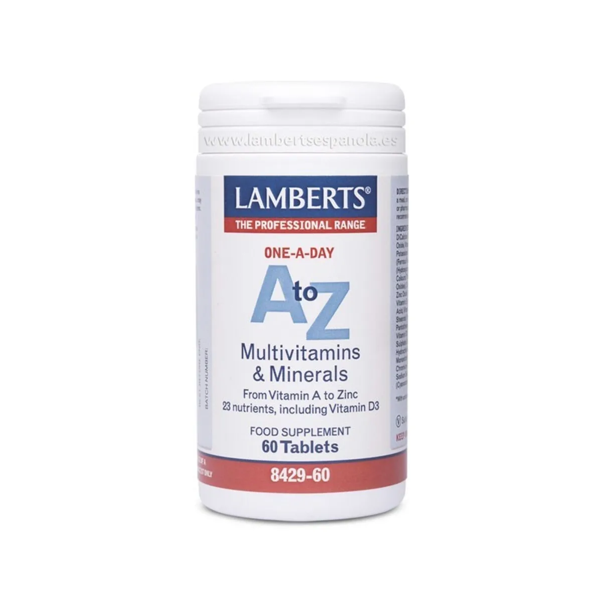 A-Z Multivitamíny 60 kapsúl Lamberts