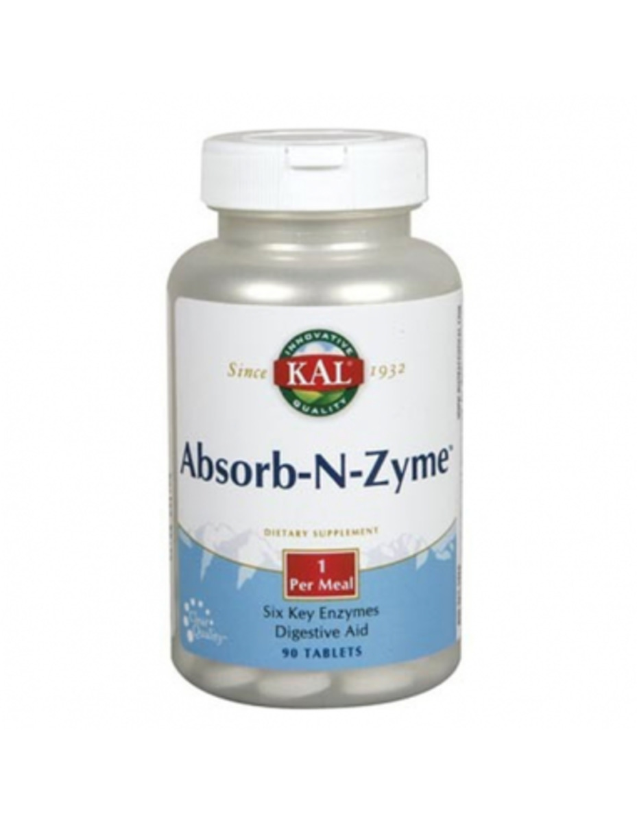 Absorb N Zyme 90 Tabletas – KAL