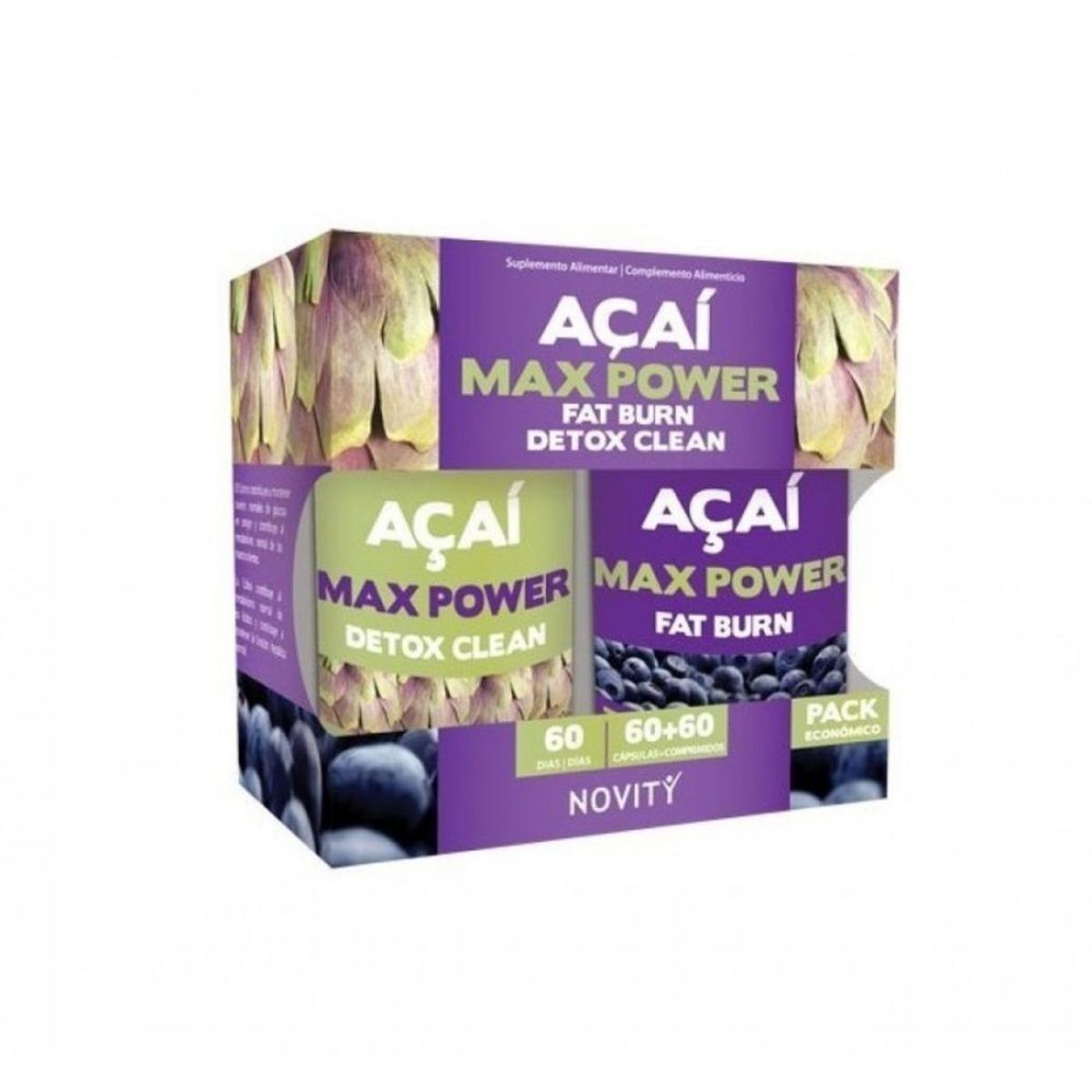 Acai Max Power 60 Cápsulas + 60 Comprimidos Dietmed