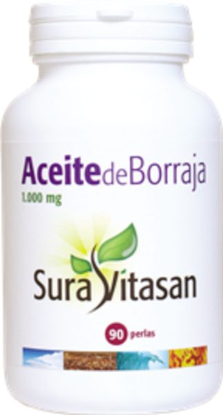 Olio Borraja 1000 mg Bio 90 Perla Sura Vitasan