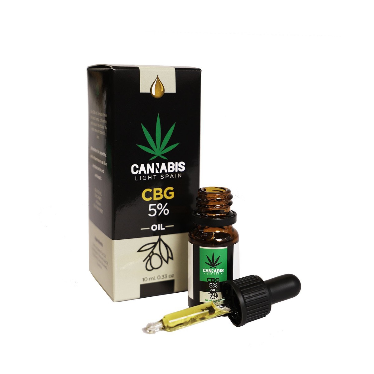 Aceite Cbg 5 % – Cannabis Light Spain – 10ml