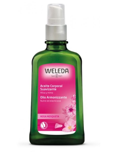 Huile Corporelle Adoucissante Rosa Mosqueta Weleda – 100ml