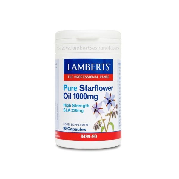 Olio di Borraja Puro 1000 mg 90 Capsule Lamberts