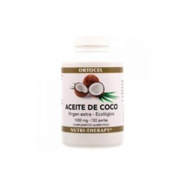 Olio di Cocco 1000 mg 120 Perle Bio Ortocel Nutri-therapy