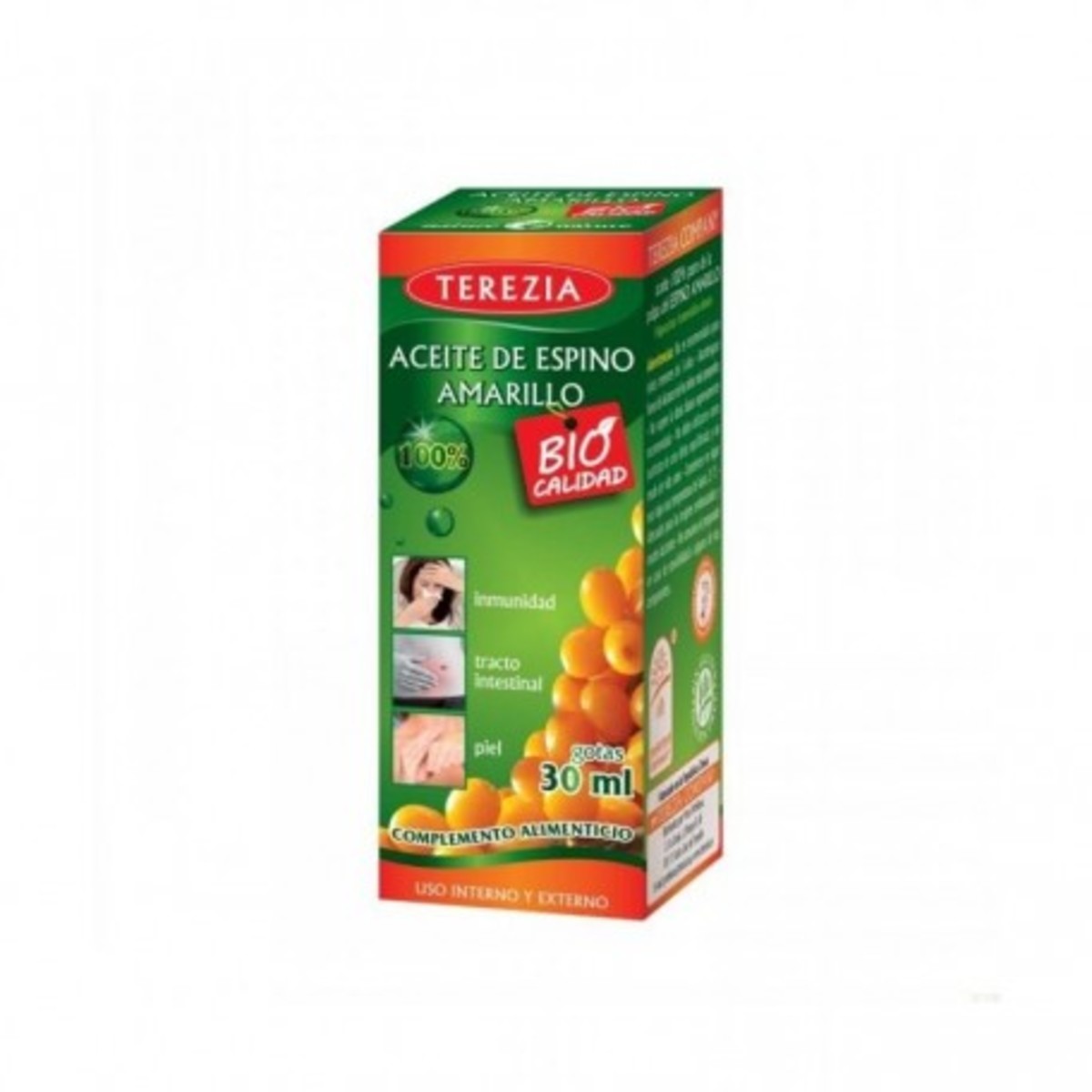 Aceite De Espino Amarillo Gotas Terezia – 30ml