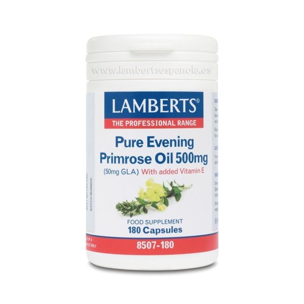 Olio di Primula 500 mg 180 Capsule Lamberts