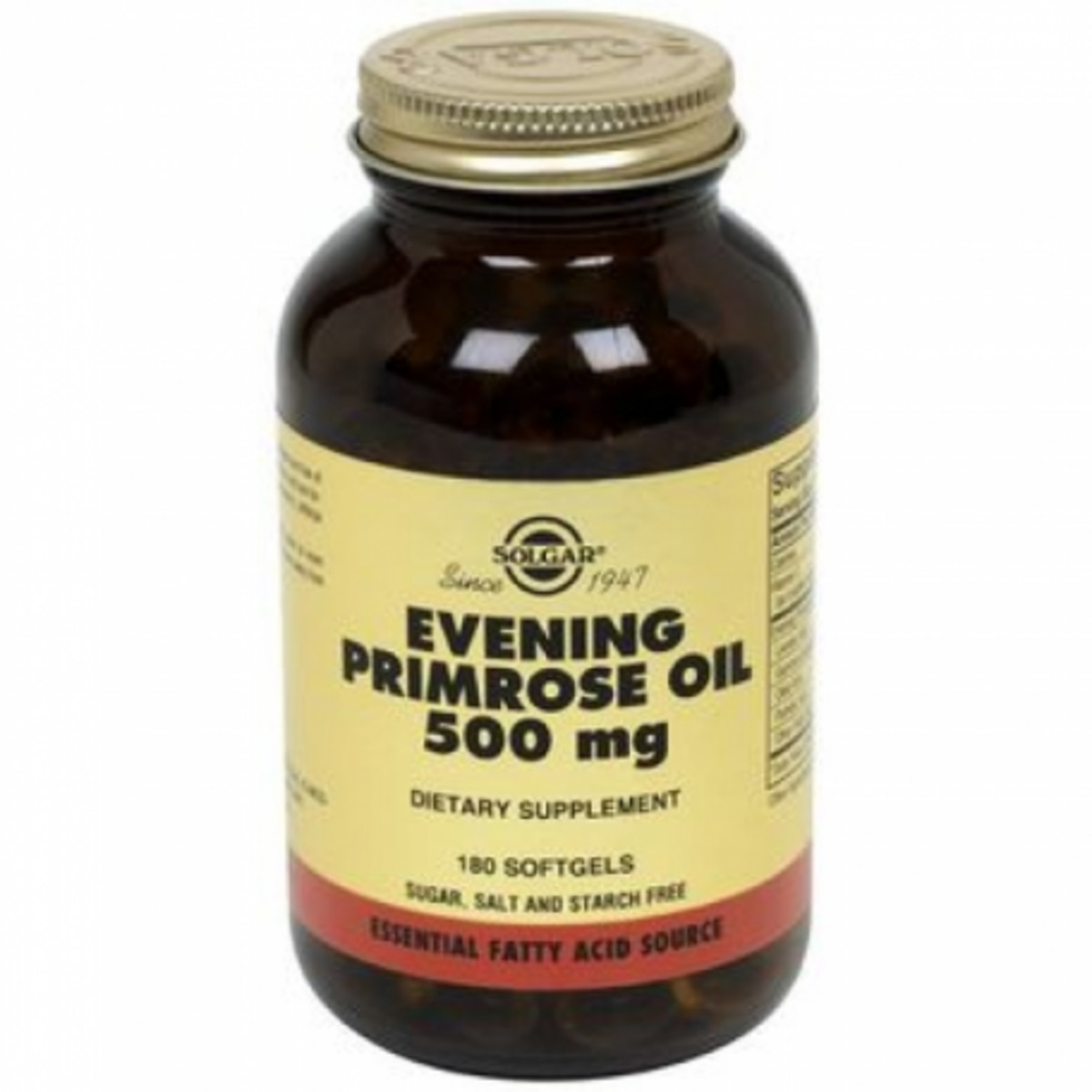 Aceite de Primula Rosa 500 mg 180 Perlas Solgar