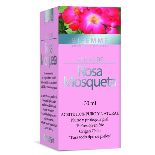 Huile de Rose Musquée 100% Pure et Naturelle Bifemme – 30ml
