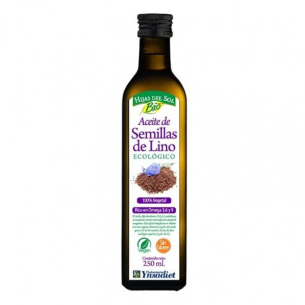 Aceite de Semillas de Lino Ecológico Hijas del Sol – 250ml