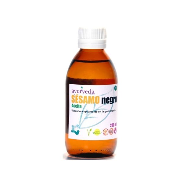 Huile de sésame noir Ayurveda – 200ml
