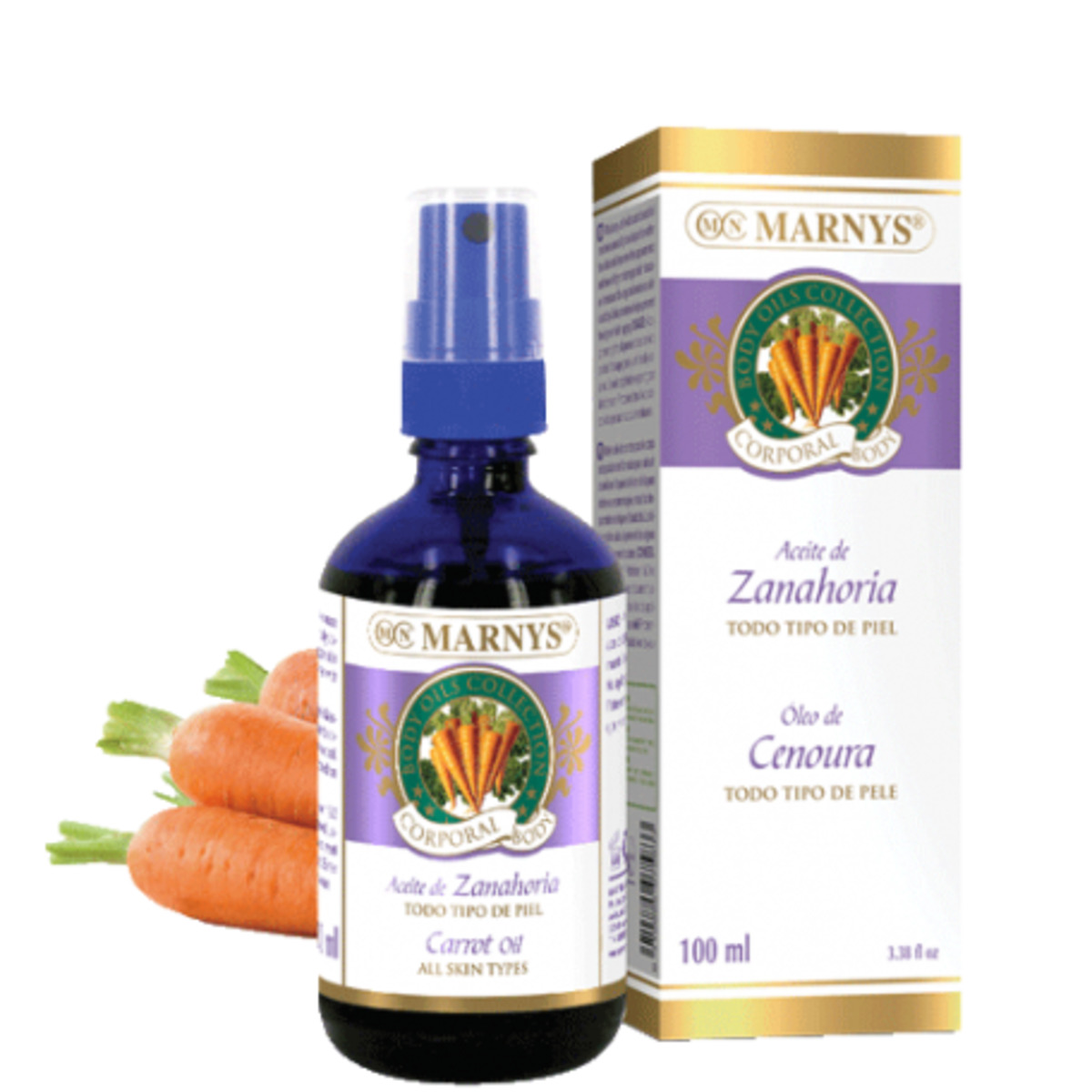 Aceite de Zanahoria Marnys – 100ml