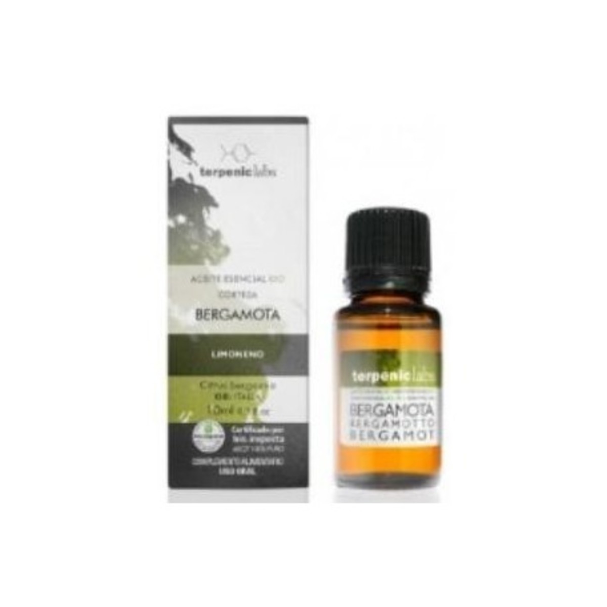 Aceite Esencial Alimentario Bio de Bergamota Terpenic Evo – 10ml
