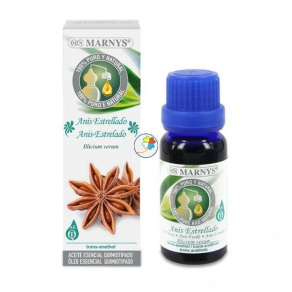 Huile Essentielle Alimentaire de Anís Estrellado Marnys – 15ml