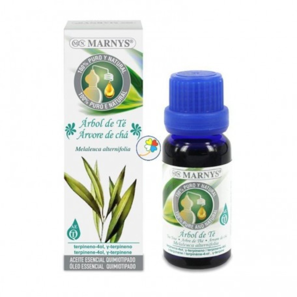 Aceite Esencial Alimentario de Árbol del Té . Marnys – 15ml