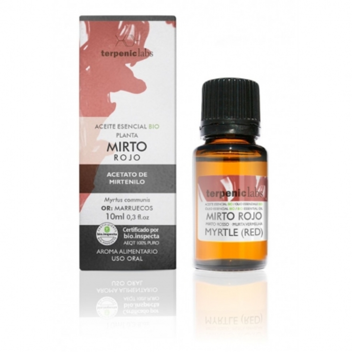 Aceite Esencial Alimentario de Mirto Rojo Bio Terpenic Evo – 10ml