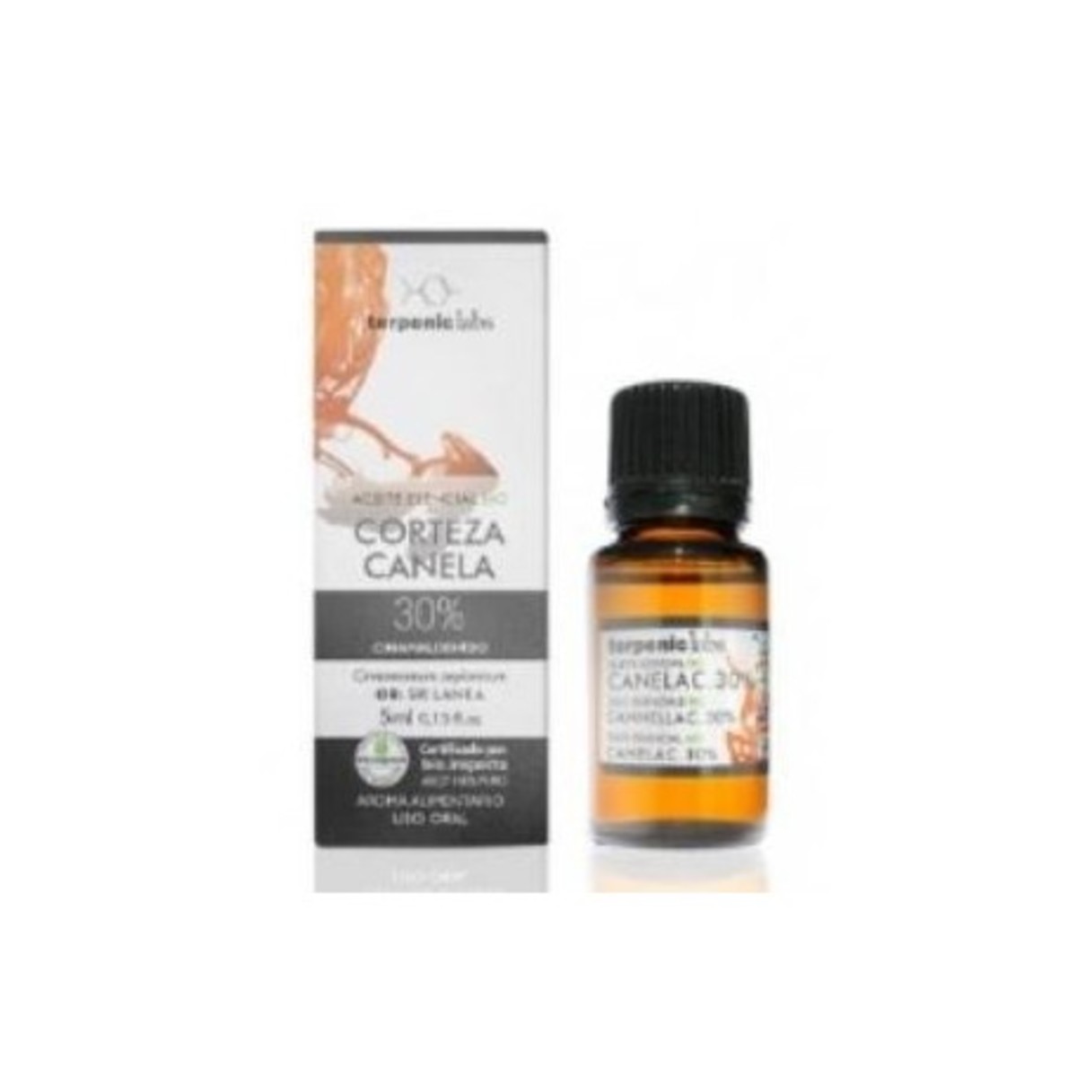 Aceite Esencial de Canela 30% Corteza Cinamaldehido Bio Terpenic Evo – 5ml