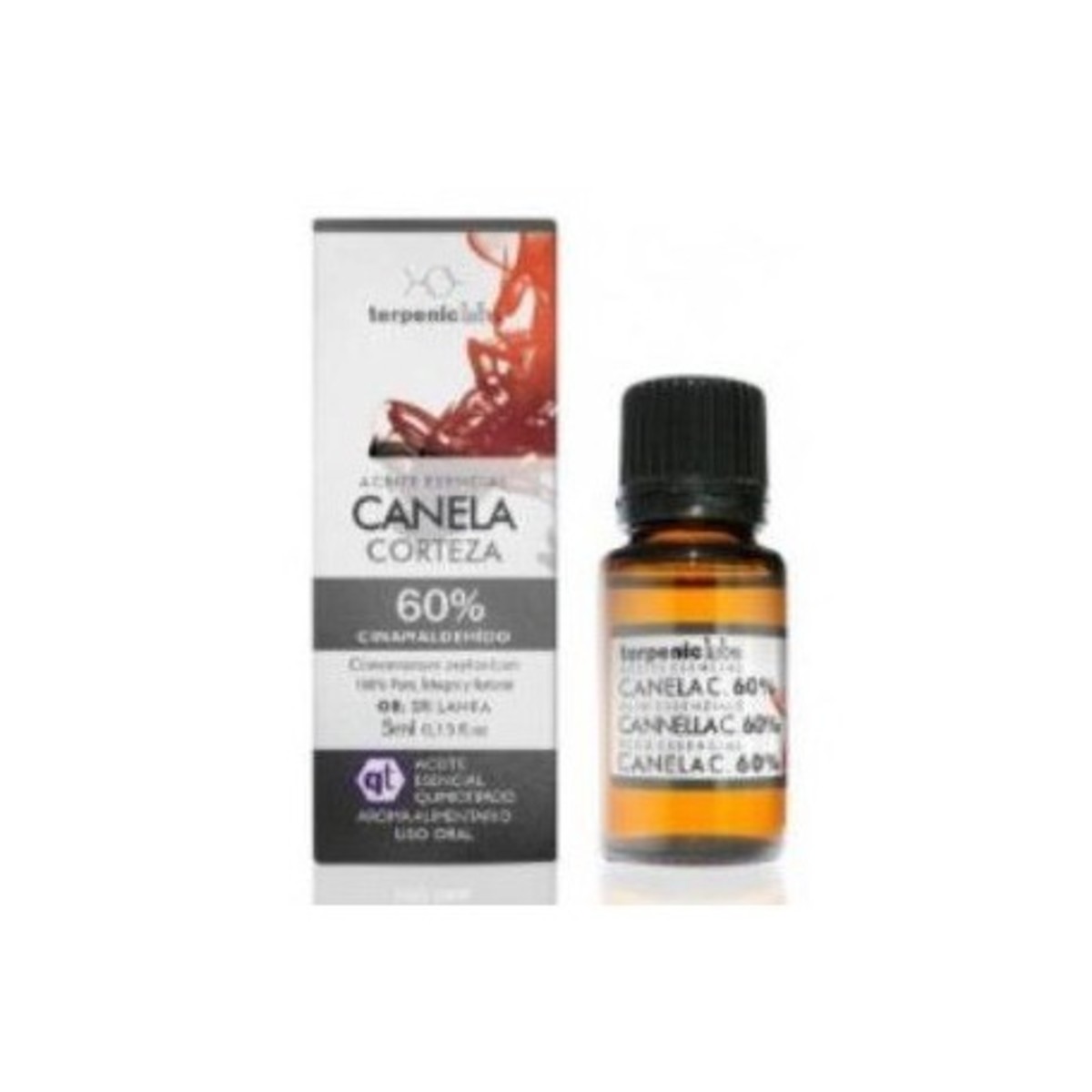 Aceite Esencial de Canela De Ceylan 60% Corteza Terpenic Evo – 5ml
