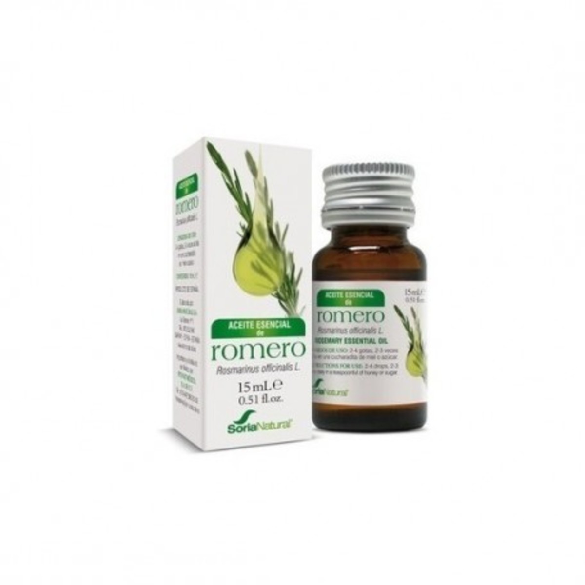 Aceite Esencial De Romero Soria Natural – 15ml