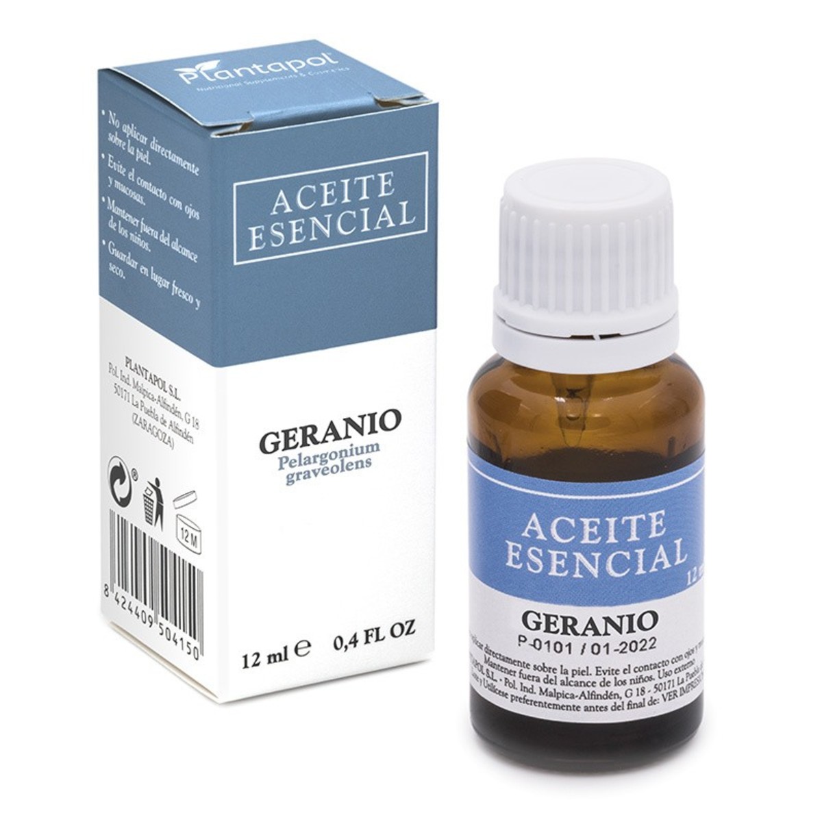Aceite esencial geranio – Plantapol – 12ml
