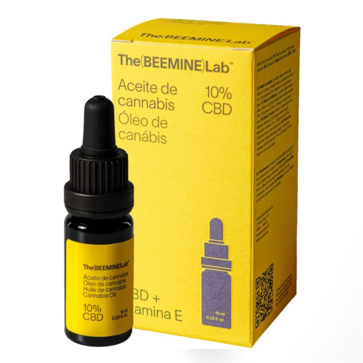 Aceite Forte 10% Cbd – The Beemine Lab – 10ml