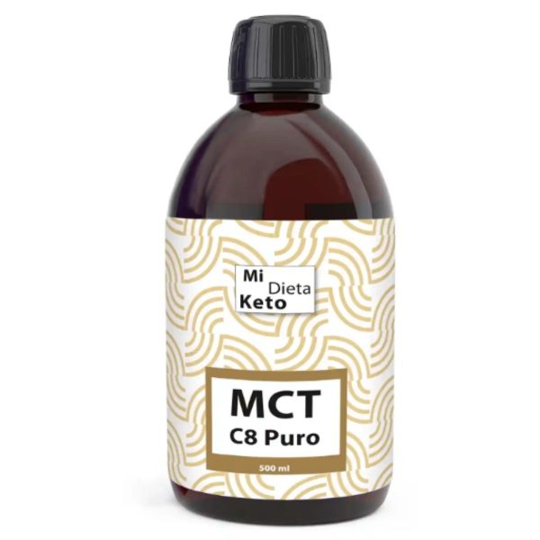 Olio MCT C8 puro 100% naturale Natura – 500ml