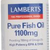 Huile Pure de Poisson 1.100 mg 60 Capsules Lamberts