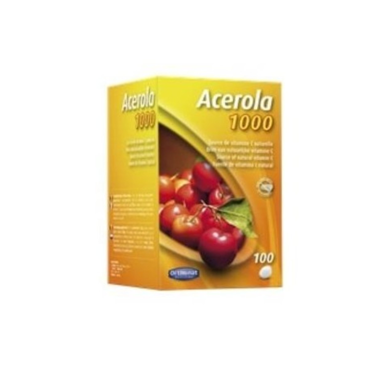 Acerola 1000 mg 100 Comprimidos Ortho Nat