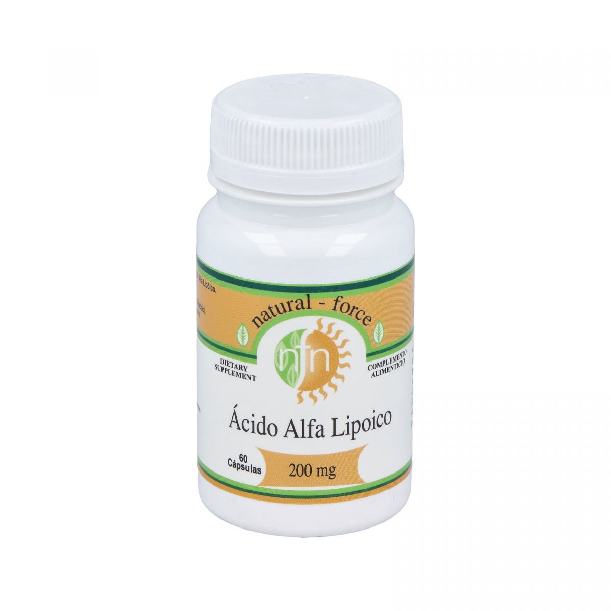 Ácido Alfa Lipoico 200 mg 60 Cápsulas Nutri-force