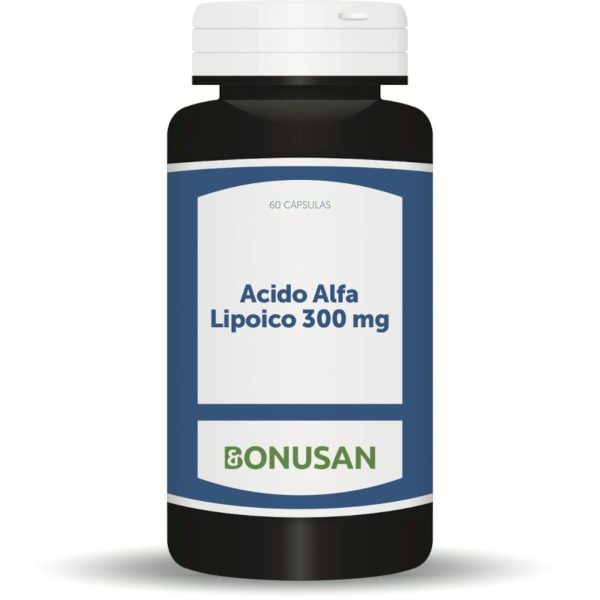 Ácido Alfa Lipóico 300 Mg 60 Cápsulas Bonusan