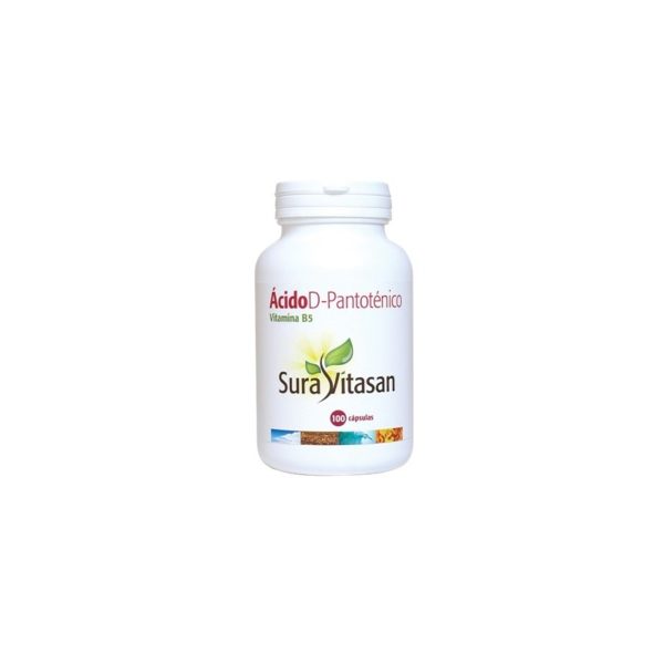 Acide D-pantothénique 500 mg 100 Capsules Sura Vitasan