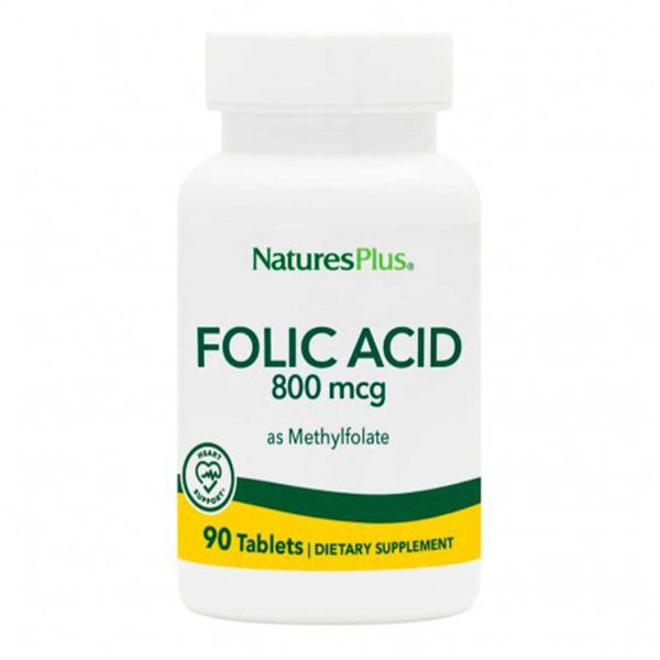 Acide folique 90 comprimés NaturesPlus