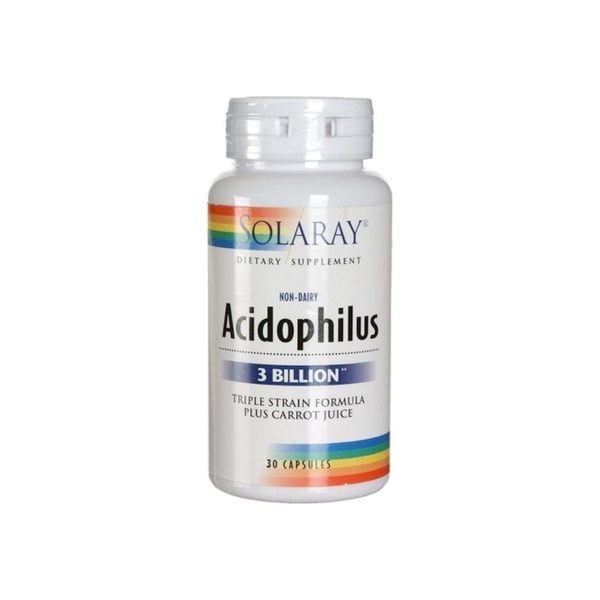 Acidophilus Plus 30 Capsule Solaray