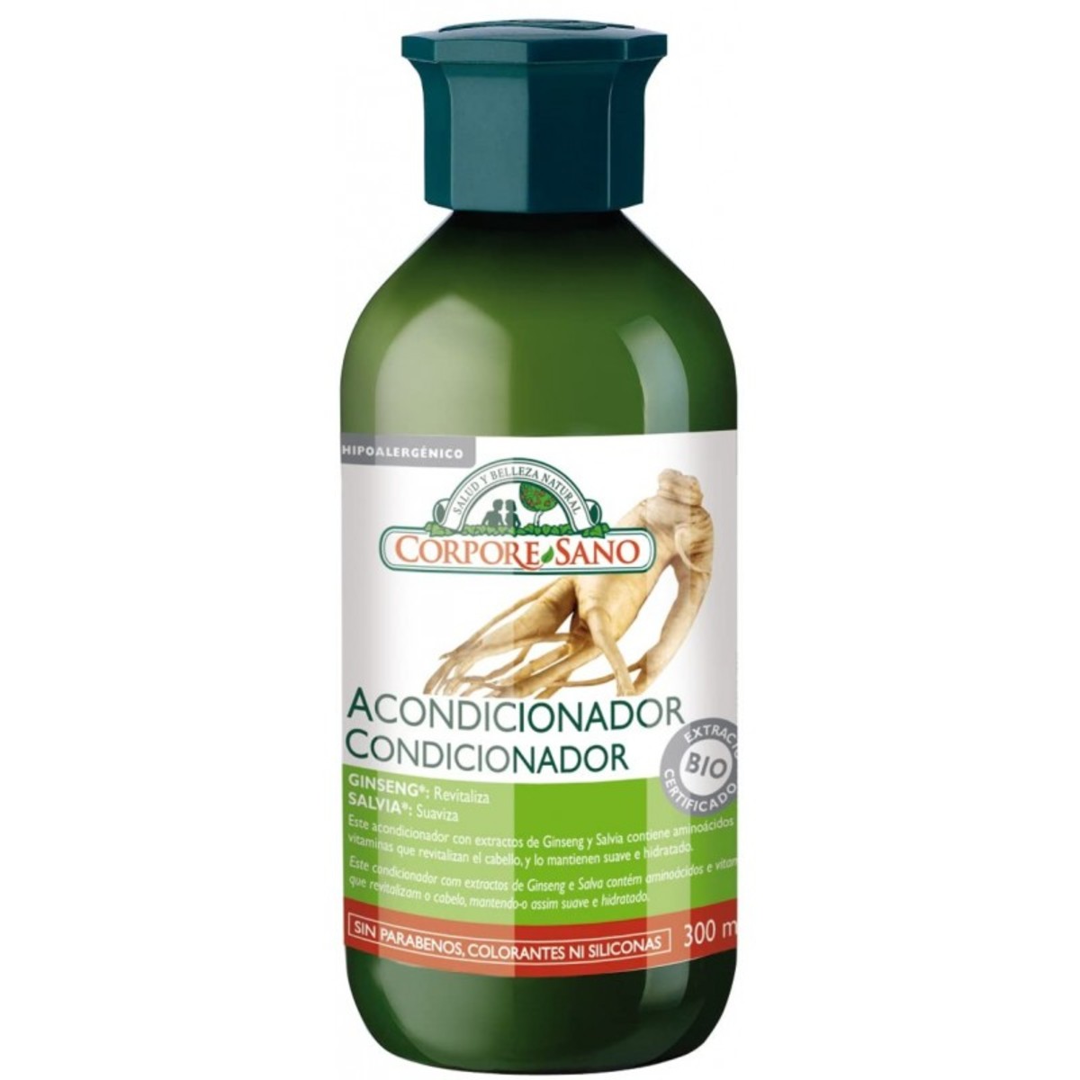 Acondicionador Ginseng y Salvia Corpore Sano – 300ml