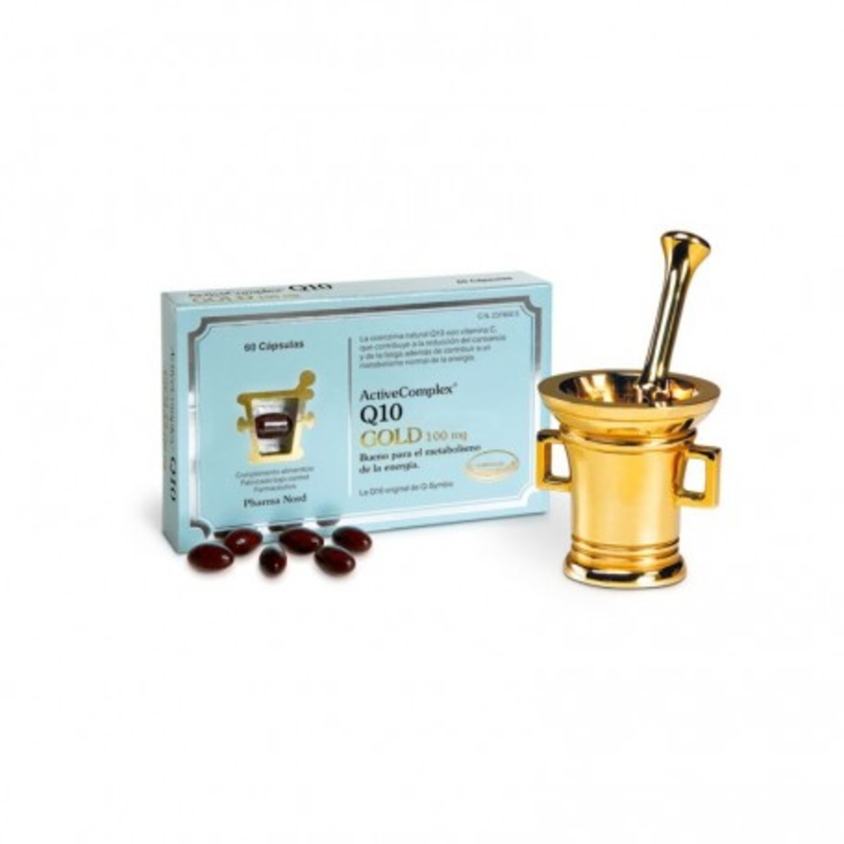 ActiveComplex Qold 100mg 60 Cápsulas Pharma Nord – 10g