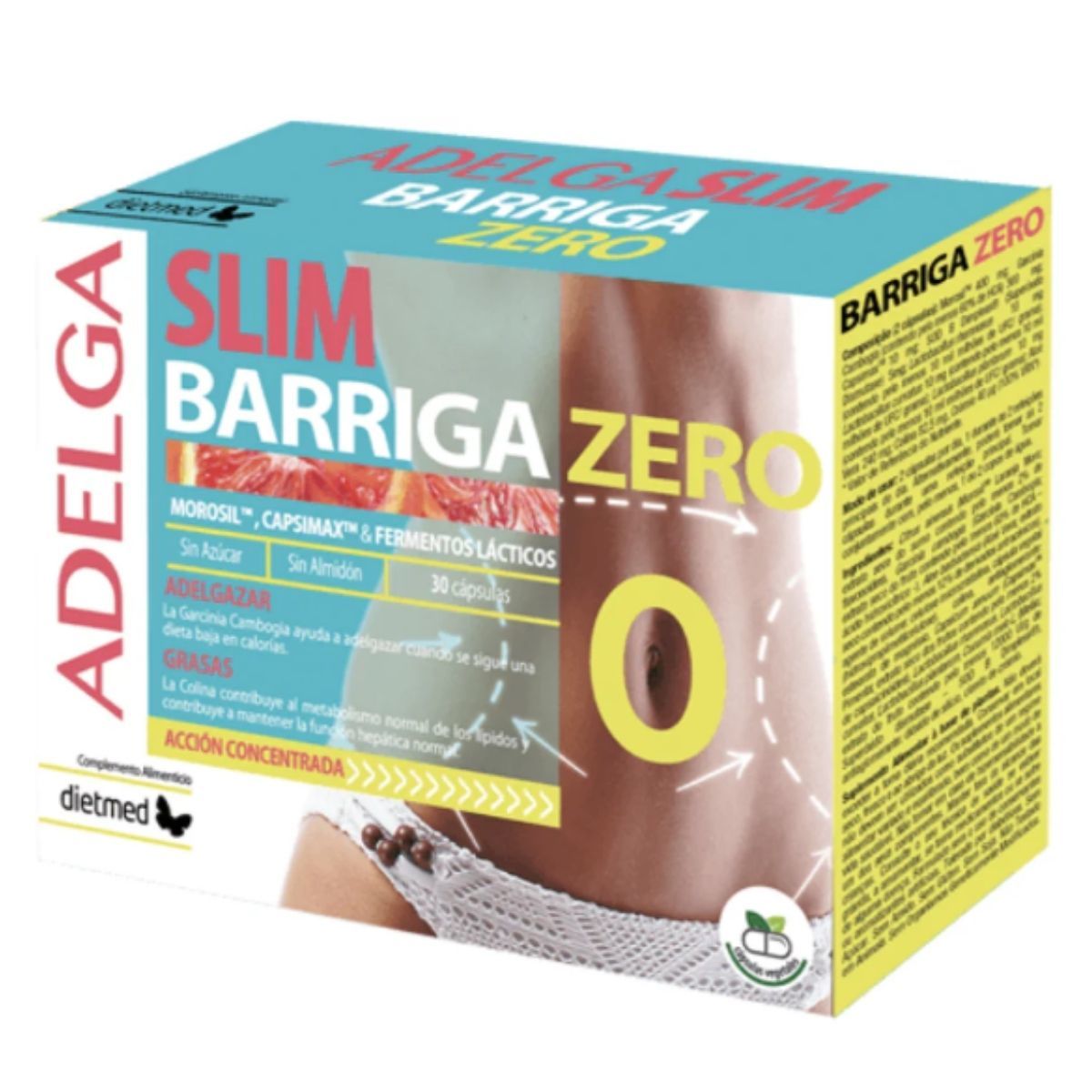 Adelgaslim Barriga Zero 30 cápsulas Dietmed