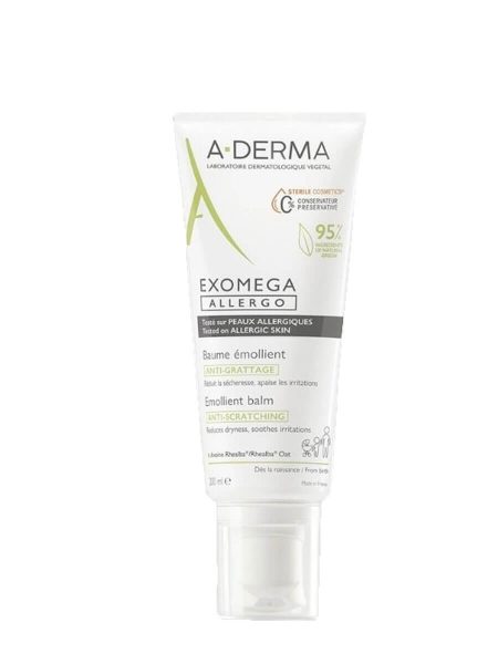 Aderma Exomega Allergo Baume Émollient 200ml