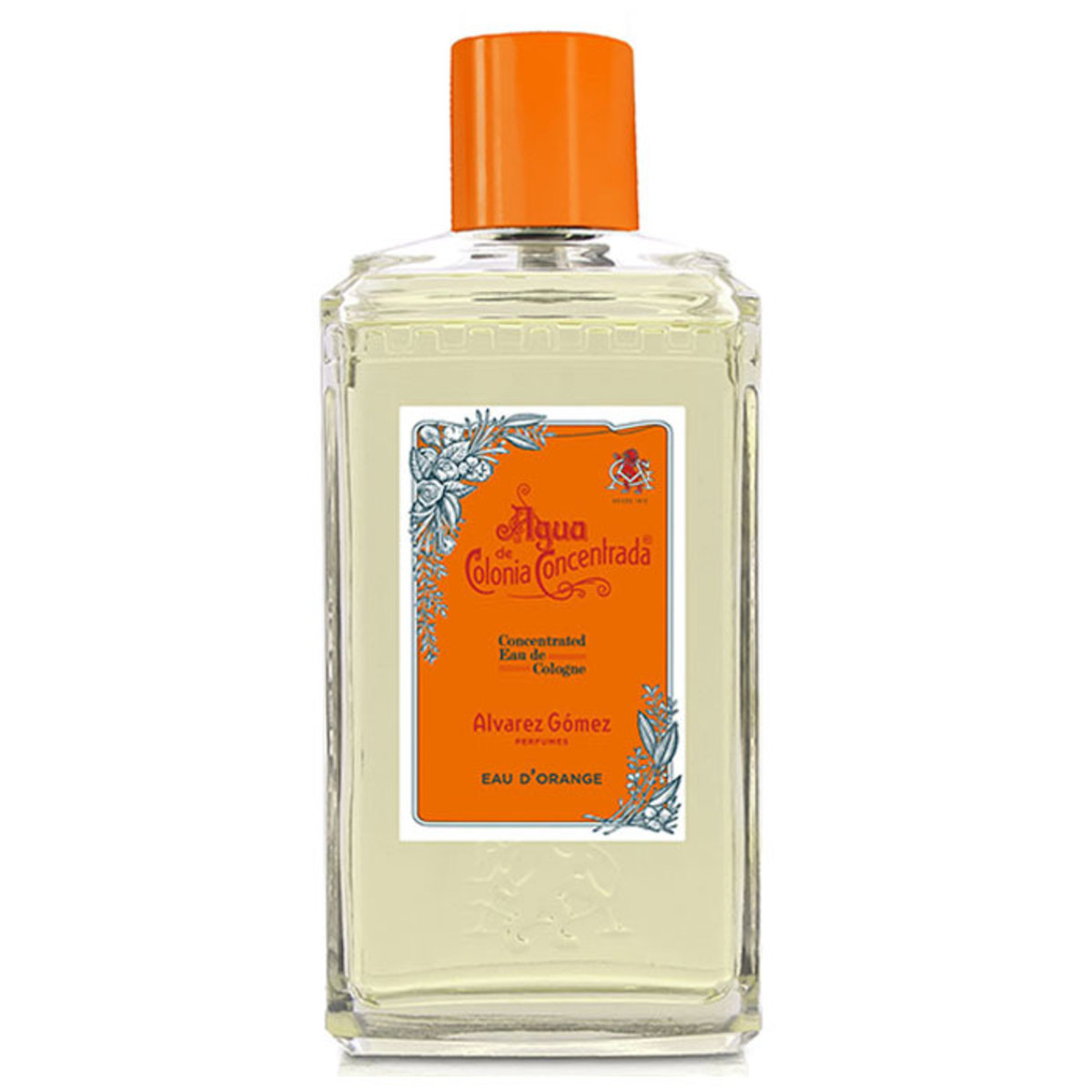 AGUA DE COLONIA CONCENTRADA EAU D´ORANGE ALVAREZ GOMEZ 1 ENVASE 750 ML