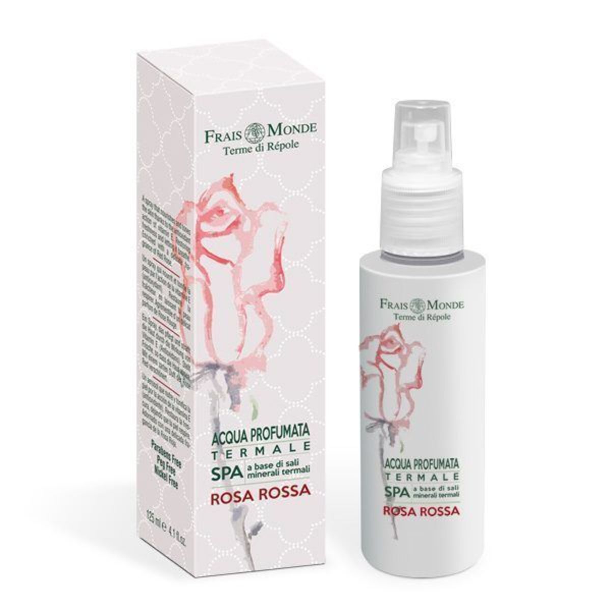 Agua Perf. Rosa Roja Frais Monde – 125ml