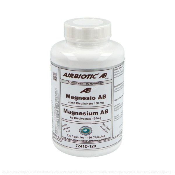 Airbiotic Magnesium Bisglycinat 120 Kapseln